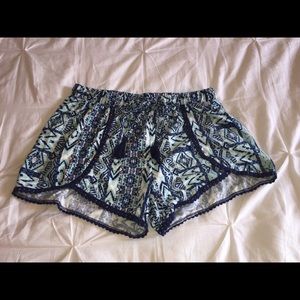 soft patterned shorts!